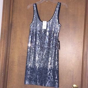 Express sequined glamour tank. Size small NBW